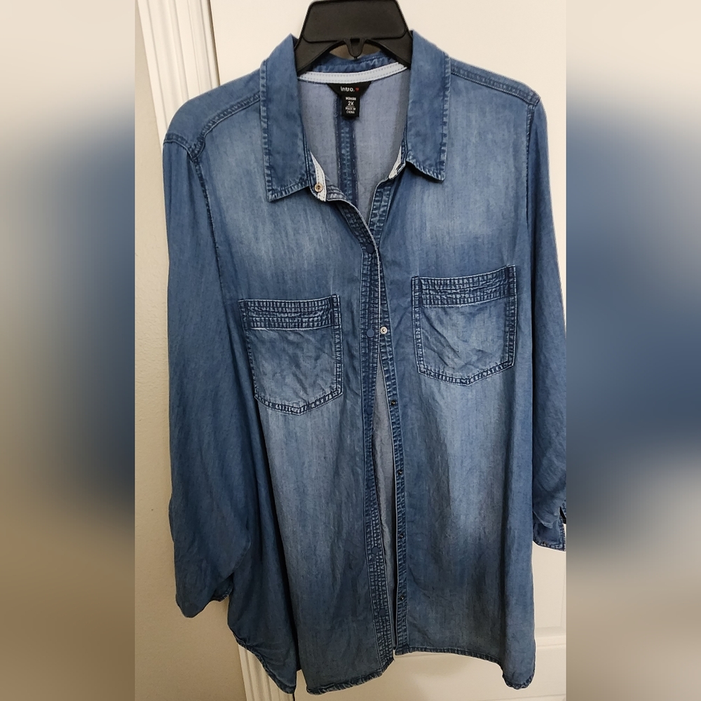 Denim Shirt Women's 2X